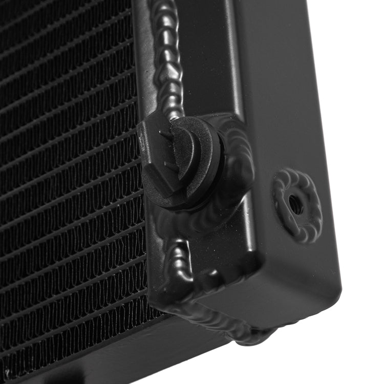 Black TIG-Welded Aluminum Water Cooling Radiator for Honda Hornet 250 1996-2007