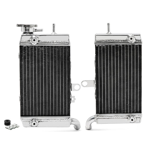 26mm Core Left Right Aluminum Radiator Set for Honda Africa Twin 750 XRV750 1993-2003