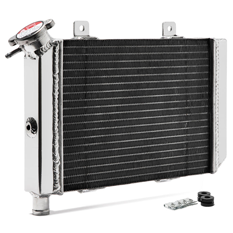 26mm Core Polished Aluminum Radiator For CF MOTO 400 NK 2012-2025 650 NK/ 650 TK / 650 GT 2012-2025