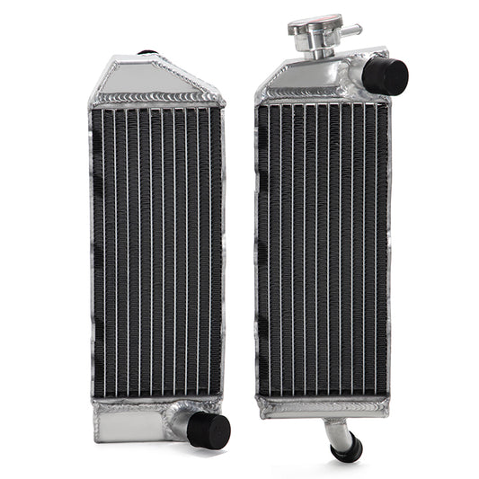 Motorcycle Water Cooler Radiators for Suzuki RM250K RM250L 1989-1992 / RMX250K RMX250L 1989-1990