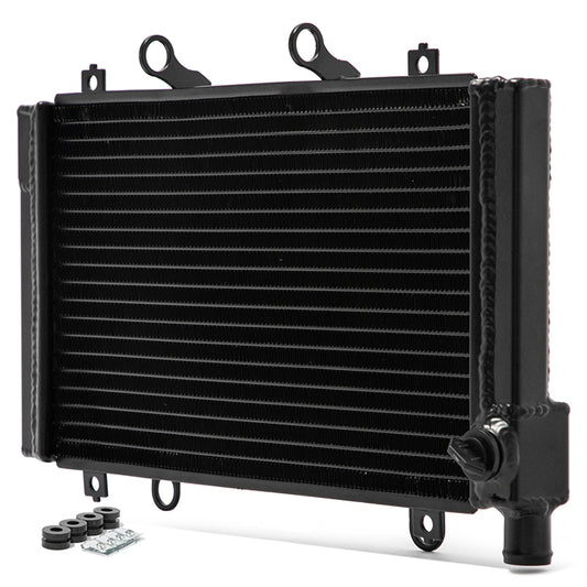 Black Aluminum Radiator for Honda CBR400 NC23 1988-1989