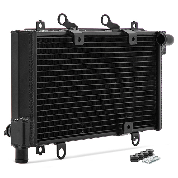 Black Aluminum Radiator for Honda CBR400 NC23 1988-1989