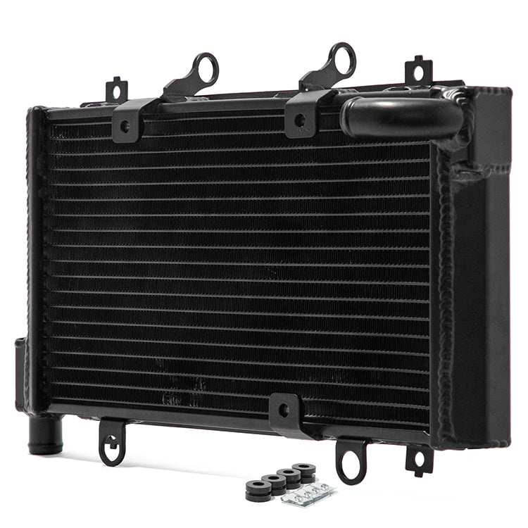Black Aluminum Radiator for Honda CBR400 NC23 1988-1989