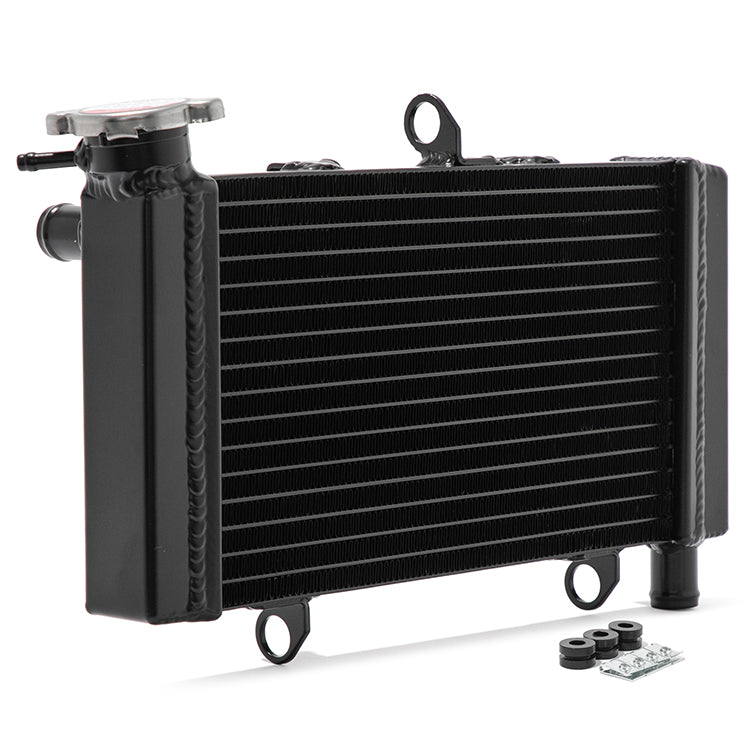 Black Aluminum Radiator for Honda CBR500R 2013-2018 19010-MGZ-D01