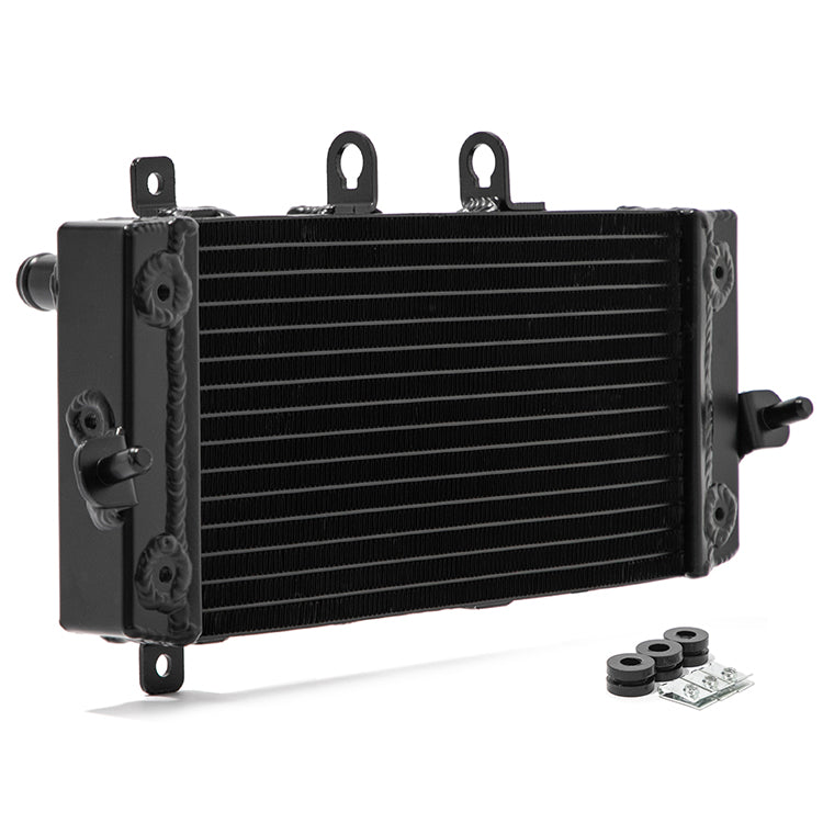 Black Aluminum Radiator For Suzuki GSX250R V-Strom 250 Inazuma 250 2012-2021 17710-48HA0