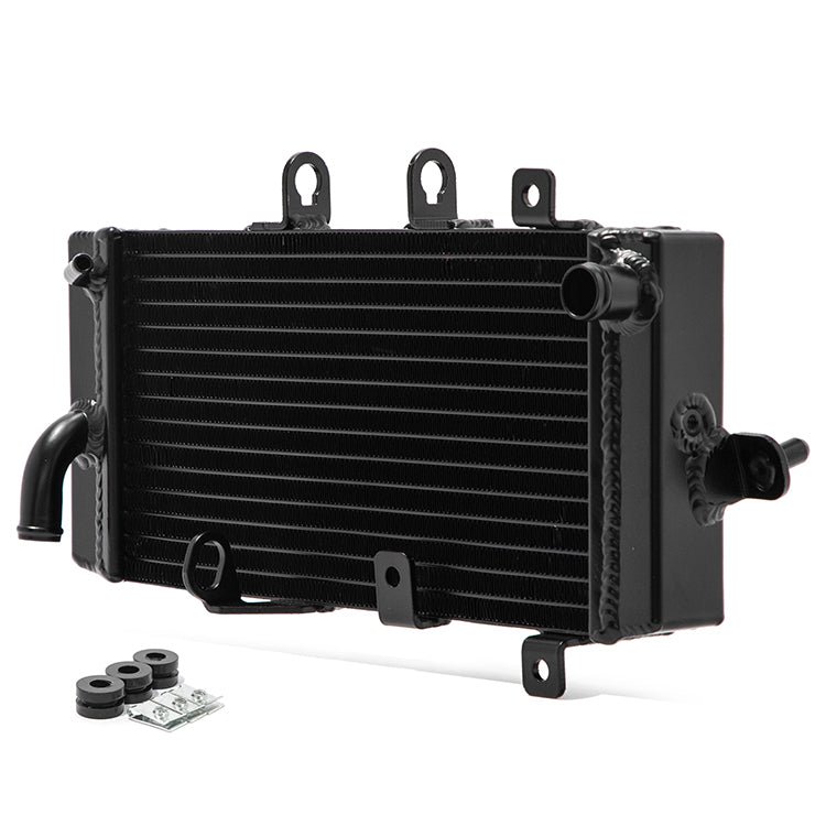 Black Aluminum Radiator For Suzuki GSX250R V-Strom 250 Inazuma 250 2012-2021 17710-48HA0