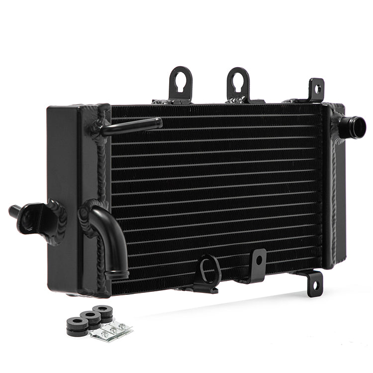 Black Aluminum Radiator For Suzuki GSX250R V-Strom 250 Inazuma 250 2012-2021 17710-48HA0