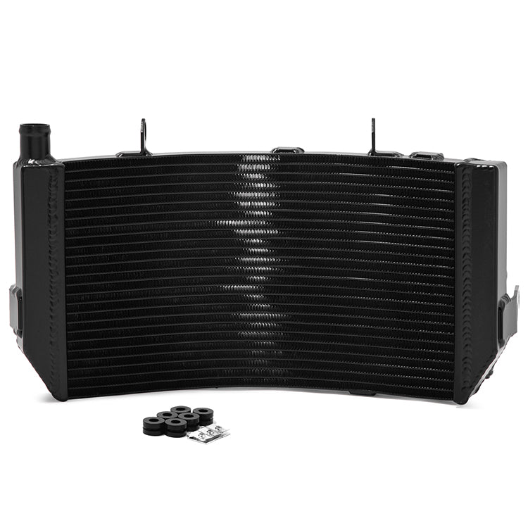 Black TIG-Welded Aluminum Water Cooling Radiator for Honda CBR600F F3 1995-1998 19010-MAL-601