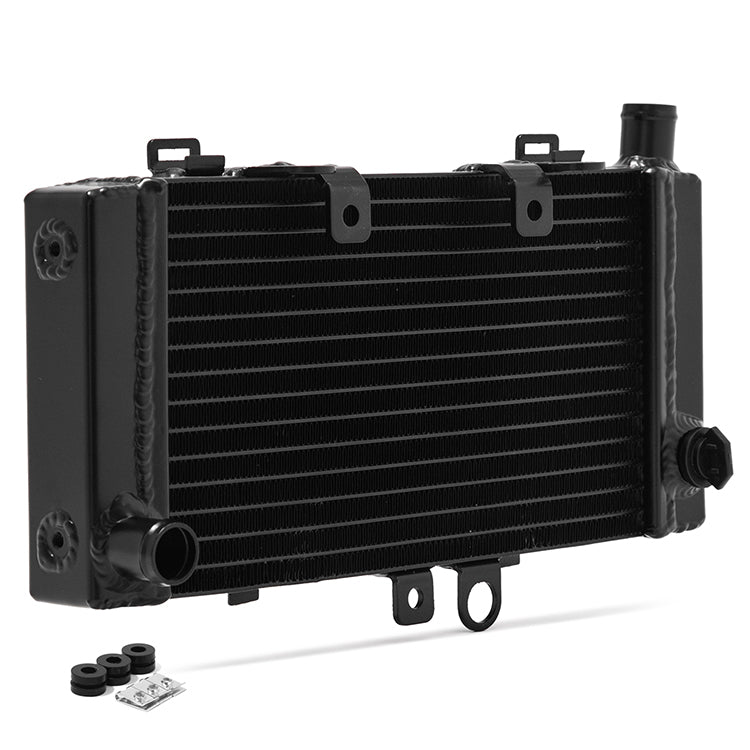 Black TIG-Welded Aluminum Water Cooling Radiator for Honda Hornet 250 1996-2007