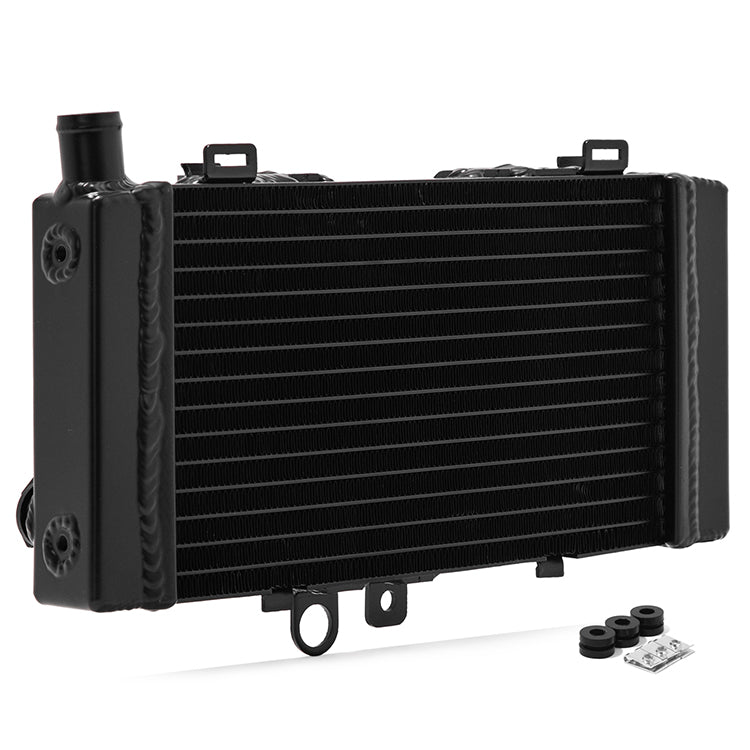 Black TIG-Welded Aluminum Water Cooling Radiator for Honda Hornet 250 1996-2007
