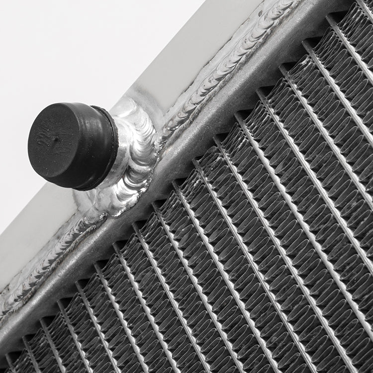 For Yamaha YFM700 Grizzly 700 2015-2025 / YFM700 Kodiak 700 2016-2025 26MM Aluminum Radiator Engine Cooler B16-E2460-01