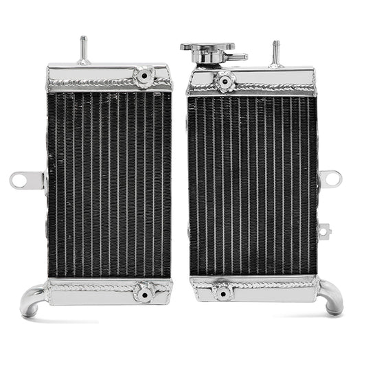Heavy-Duty Left Right Aluminum Radiator Set For Honda XRV750 Africa Twin 1990-1992 / XRV650 1988-1989