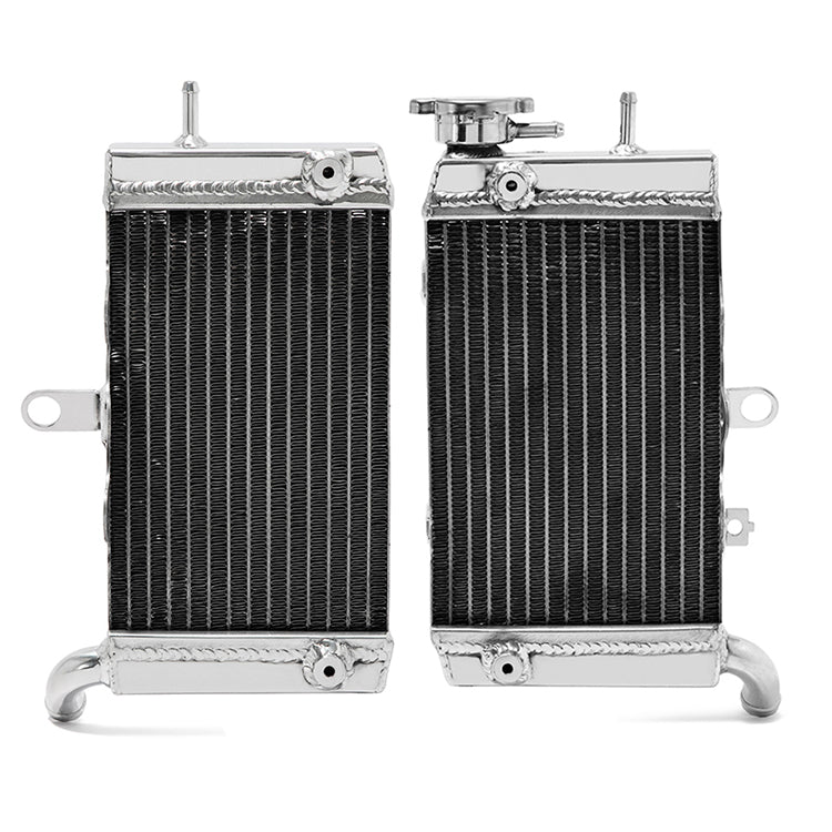 Heavy-Duty Left Right Aluminum Radiator Set For Honda XRV750 Africa Twin 1990-1992 / XRV650 1988-1989