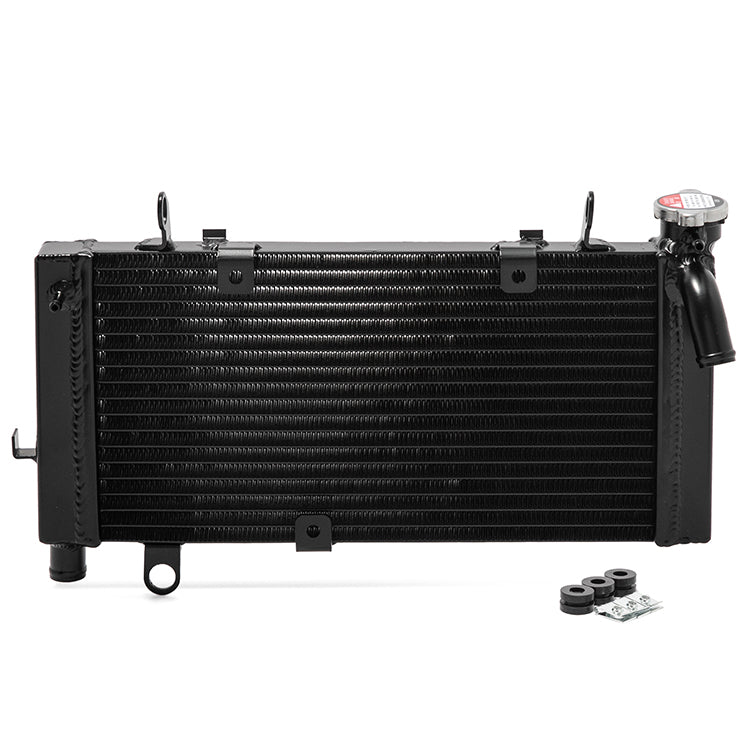 TIG-Welded Black Aluminum Radiator for Honda CBR400RR 1990-1995