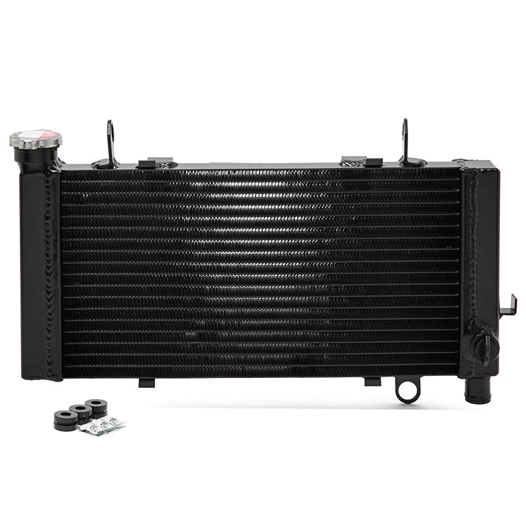TIG-Welded Black Aluminum Radiator for Honda CBR400RR 1990-1995